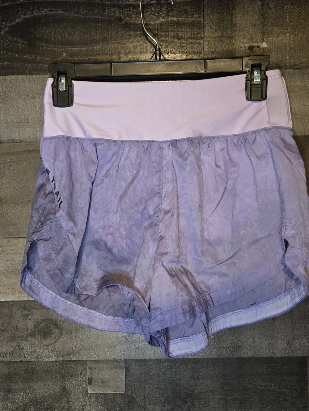 nike trail running shorts in purple